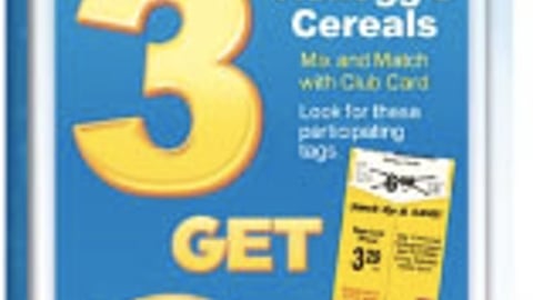 Safeway Kellogg Cross-Merch Feature