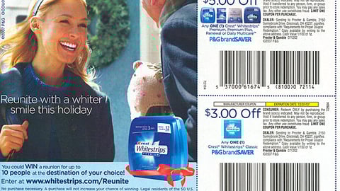 Crest Whitestrips Sweeps FSI