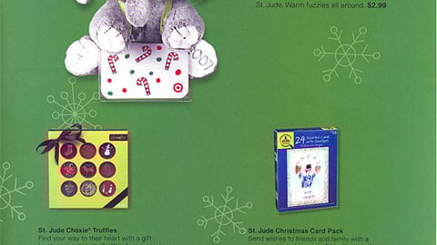 Target St. Jude Gifts Insert