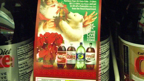 Coca-Cola Holiday Neck Hanger