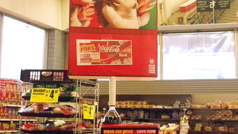 Coca-Cola Holiday Pole Topper