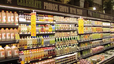 Whole Foods 'Celebrate' Cooler Header