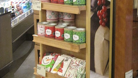 Whole Foods 'Celebrate' Floorstand Signs