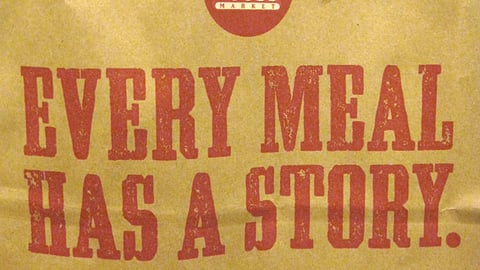 Whole Foods 'Celebrate' Shopping Bag