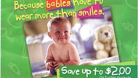 Fujifilm/Pampers FSI Cover