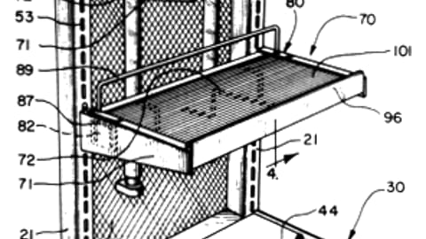 Display Stand and Extendable Shelf