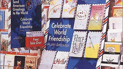 Pen Pal Cards Display