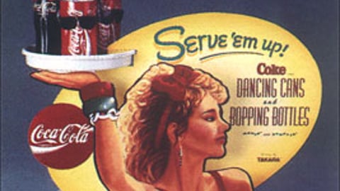 Coca-Cola Dancing Cans Display