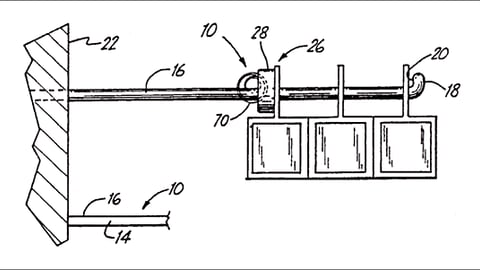 Self-feeding Display Peg