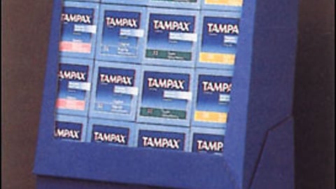 Tampax Display