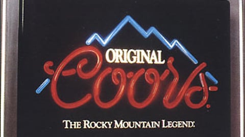 Coors Magnalite Back-bar Unit