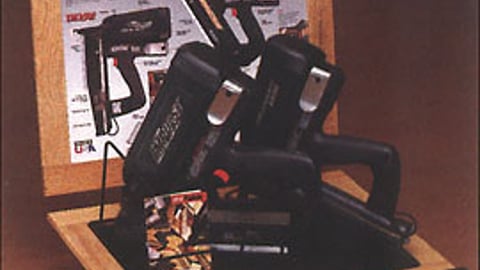 Impulse Cordless Nailers and Staplers Display