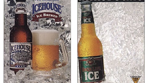 Icehouse/Miller High Life Ice Display