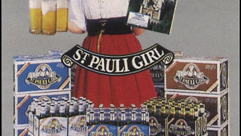 St. Pauli Poster Girl Display