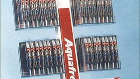 Aquafresh Flex Giant Toothbrush Display