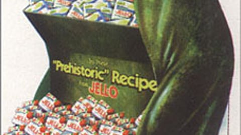 Jell-O/Jurassic Park Corrugated Display