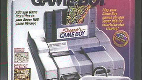 Nintendo Super Gameboy 3-D Counter/Hanging Display