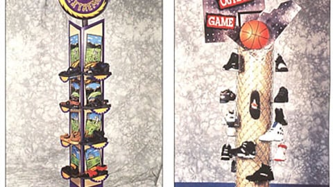 Foot Locker Outdoor Extreme Display