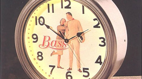 Bass Shoe Clock