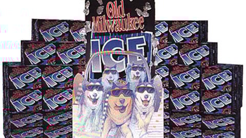 Old Milwaukee ICE Stacker