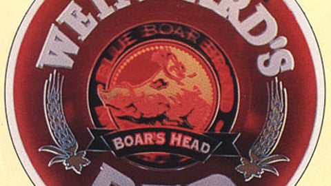 Weinhard's Boar's Head Red Neon
