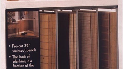 Georgia-Pacific Pre-cut Wainscot