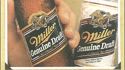 Miller Genuine Draft Poster