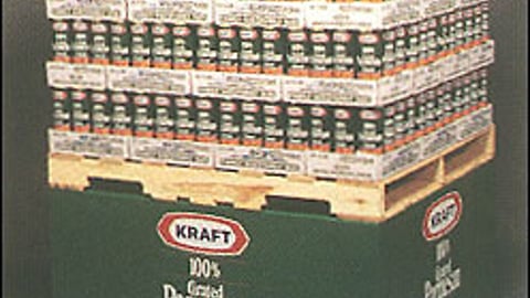 Kraft Parmesan Cheese Display