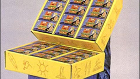 Pocahontas Milk Chocolate Bars Display