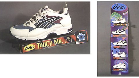 Asics Shoe Displays