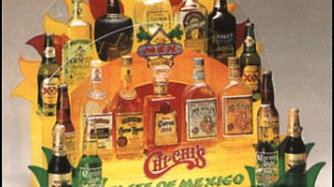Chi-Chi's Back Bar Display