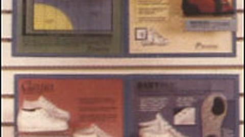 Stride Rite Infant Shoe Display