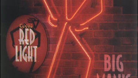Coors Red Light Neon