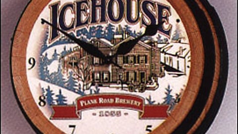 Icehouse Illuminated Clock