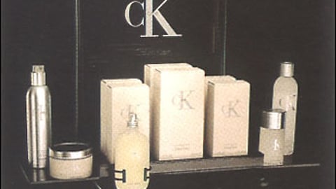 CkOne European Debut Display