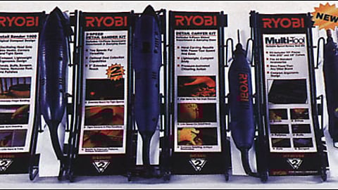 Ryobi Detail Center Display