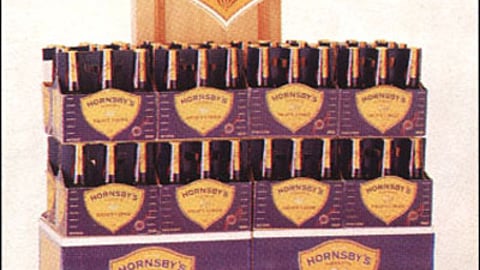 Hornsby's Draft Cider Display