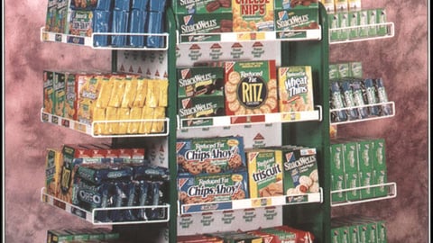 Nabisco Goodness in Snacking Display