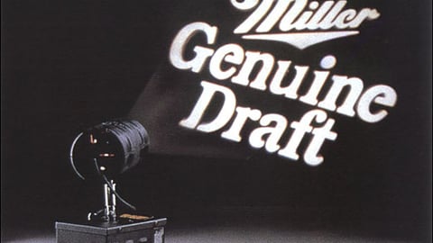 Miller Genuine Draft Projector Lamp