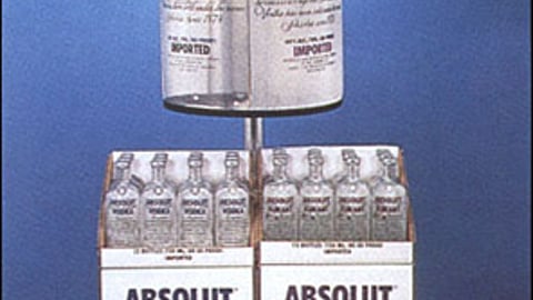 Absolut Choice Motion Pole Display