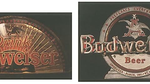Budweiser Era Sunburst Design