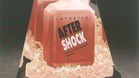 After Shock Illuminated Glorifier Display