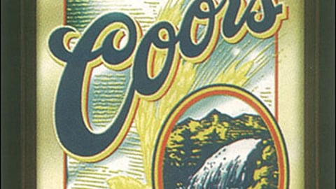 Coors Original Signage