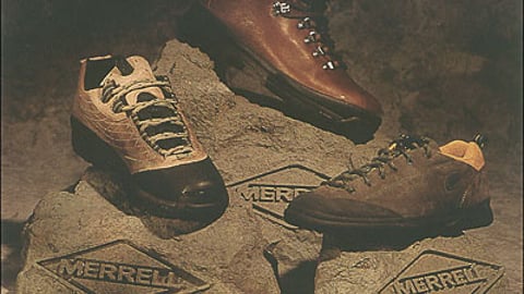 Merrell Rock Display
