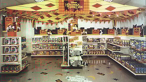 Disney Hunchback of Notre Dame Display