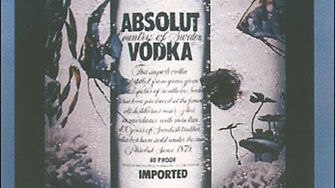 Absolut Treasure Bubbler