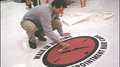 Cost Cutters Floor Cling