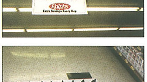 Ralph's Dangler, Floor Cling