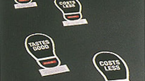 Philip Morris Floor Cling