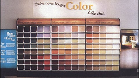 Shaw's ColorMatch Display